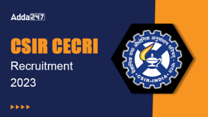 CSIR CECRI Recruitment 2023