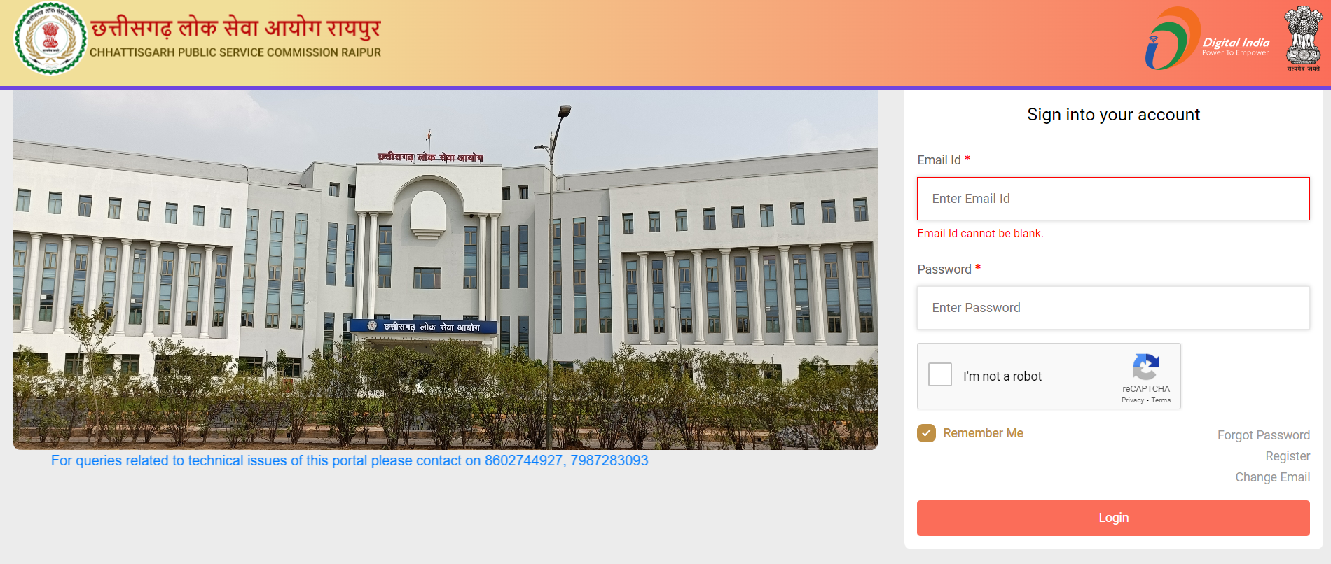 CGPSC Admit Card 2023 Out, Direct Download link_40.1