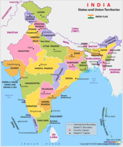 Union Territories of India 2023 in Telugu, Names, Capital, Area of 8 UTs |_40.1